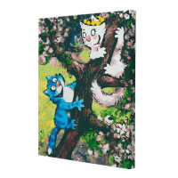 Картина по номерам Riviera Blanca Романтические котики 40x50 см (RB-0297)