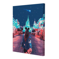 Картина по номерам Riviera Blanca Звезды Диснейленда 40x50 см (RB-0341)