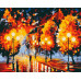 Картина по номерам Riviera Blanca Вечерние огни 40x50 см (RB-0456)