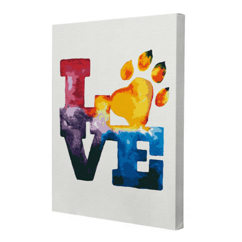 Картина по номерам Riviera Blanca Love 40x50 см (RB-0060)