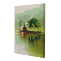 Картина по номерам Riviera Blanca Изумрудный остров 28x40 см (RB-0120)