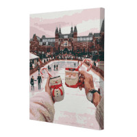 Картина по номерам Riviera Blanca Веселого Рождества! 40x50 см (RB-0320)