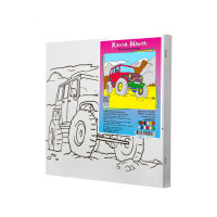 Набор для росписи по контуру Riviera Blanca Внедорожник 25x25 см (КА-060) Набор для росписи по контуру Riviera Blanca Внедорожник 25x25 см (КА-060)