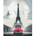 Картина за номерами Riviera Blanca Париж 40x50 см (RB-0155)
