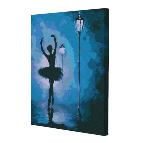 Картина за номерами Riviera Blanca Сяйво танцю 40x50 см (RB-0205)