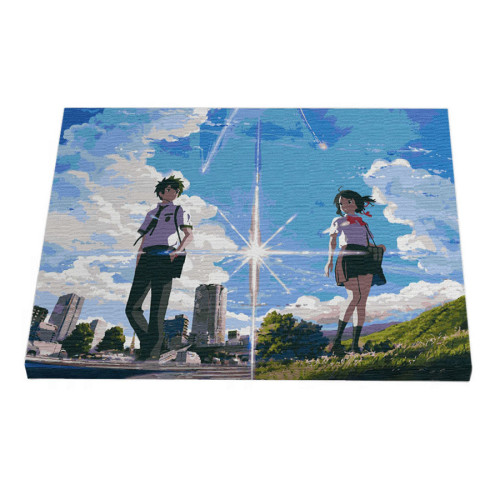 Картина за номерами Riviera Blanca Ваше ім'я 40x50 см (RB-0526)