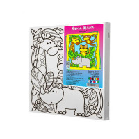 Набір для розпису по контуру Riviera Blanca Африка 25x25 см (КА-071)