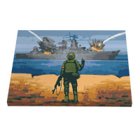 Картина за номерами Riviera Blanca Послання 40x50 см (RB-0555)