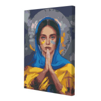 Картина по номерам Riviera Blanca С Украиной 28x40 см (RB-0556)