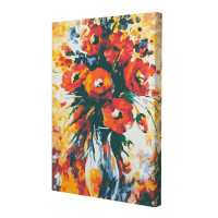 Картина по номерам Riviera Blanca Красные цветы 28x40 см (RB-0668) Картина по номерам Riviera Blanca Красные цветы 28x40 см (RB-0668)