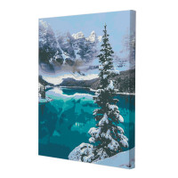 Картина за номерами Riviera Blanca Смарагдовий краєвид 40x50 см (RB-0469)