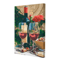 Картина по номерам Riviera Blanca Солнце в бокале 28x40 см (RB-0281)