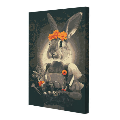 Картина по номерам Riviera Blanca Miss Love 28x40 см (RB-0289)