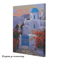 Картина за номерами Riviera Blanca Над Егейським морем 40x50 см (RB-0409)