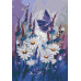 Картина по номерам Riviera Blanca Бабочка в цветах 28x40 см (RB-0759)