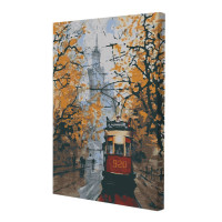 Картина по номерам Riviera Blanca Дождливый пейзаж 28x40 см (RB-0779)