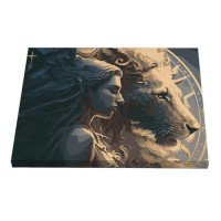 Картина за номерами Riviera Blanca Зодіак. Лев 40x50 см (RB-0788)