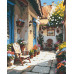 Картина за номерами Riviera Blanca Яскравий дворик 40x50 см (RB-0790)