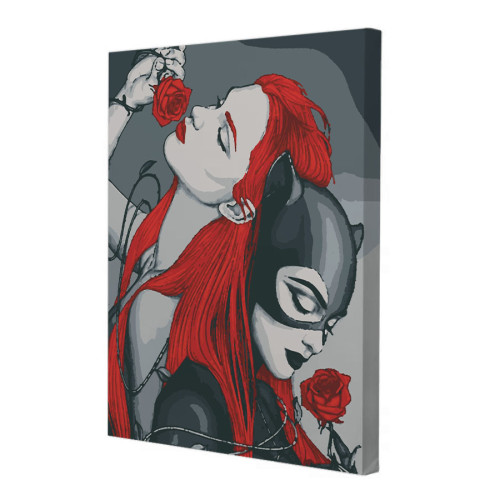 Картина по номерам Riviera Blanca Poison ivy & Catwoman 40x50 см (RB-0791)