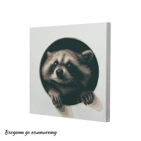 Картина за номерами Riviera Blanca Портрет у вікні. Сищик 40x40 см (RB-0590) Картина за номерами Riviera Blanca Портрет у вікні. Сищик 40x40 см (RB-0590)