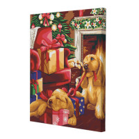 Картина за номерами Riviera Blanca Різдвяні веселощі 40x50 см (RB-0804)