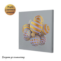 Картина по номерам Riviera Blanca Bubbles 1 40x40 см (RB-0596)