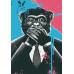 Набор картин по номерам Три обезьяны (ITR-033) 3 шт в наборе