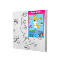 Набор для росписи по контуру Riviera Blanca Лисичка 25x25 см (КА-120)