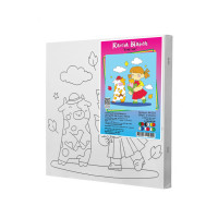 Набор для росписи по контуру Riviera Blanca Букетик 25x25 см (КА-133)