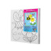 Набор для росписи по контуру Riviera Blanca Пчелка и цветочек 25x25 см (КА-141)