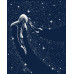 Картина по номерам Riviera Blanca Путешествие между звезд 40x50 см (RB-0869)