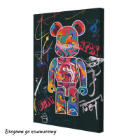 Картина за номерами Riviera Blanca BearFun 28x40 см (RB-0637)