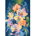 Картина за номерами Riviera Blanca Яскраві орхідеї 28x40 см (RB-0897)