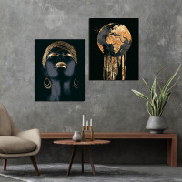 Набір картин за номерами з фарбами металіками Природа почуттів (ITR-058) 2 шт Набір картин за номерами з фарбами металіками Природа почуттів (ITR-058) 2 шт