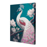 Картина по номерам Riviera Blanca Павлин 40x50 см (RB-0015)