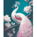 Картина за номерами Riviera Blanca Павич 40x50 см (RB-0015)
