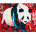 Картина по номерам Riviera Blanca Street Art. Панда 40x50 см (RB-0055)