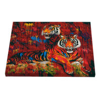 Картина по номерам Riviera Blanca Street Art Тигры 40x50 см (RB-0056)