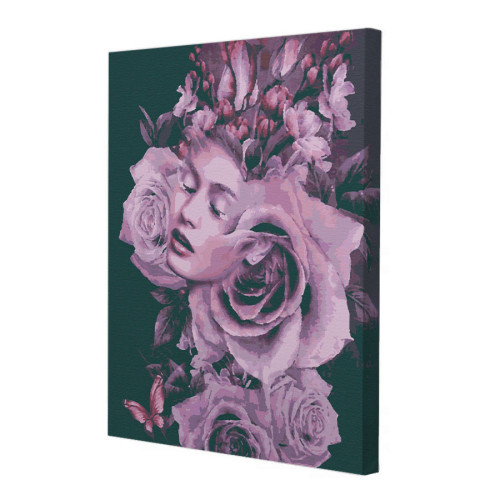 Картина за номерами Riviera Blanca Рожева королева 40x50 см (RB-0235)