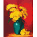 Картина по номерам Riviera Blanca Желтые хризантемы 40x50 см (RB-0246)