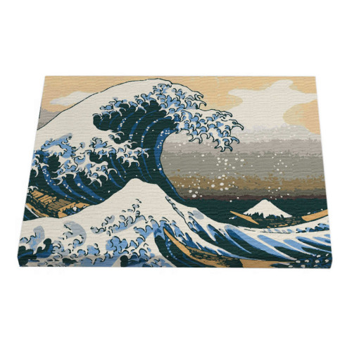 Картина по номерам Riviera Blanca Большая волна в Канагаве. Хокусай 40x50 см (RB-0383)