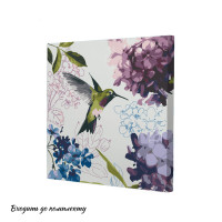 Картина по номерам Riviera Blanca Колибри 40x40 см (RB-0841)