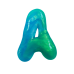 Слайм блакитний №07 KIDS LAB 500 г