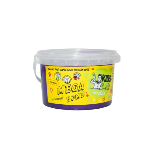 Слайм фіолетовий №16 KIDS LAB 500 г