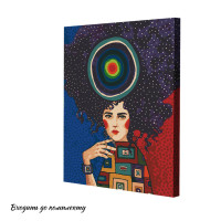 Картина за номерами Riviera Blanca Портрет Ніч 40x50 см (RB-0918)