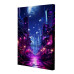 Комплект постеров, холст на подрамнике Neoncity (PS-013) 40x28 см - 2 шт в наборе