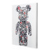 Комплект постерів, полотно на підрамнику Bearbrick (PS-015) 40x28 см - 3 шт у наборі