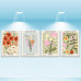 Комплект постеров, холст на подрамнике Flover market (PS-054) 40x28 см - 4 шт в наборе