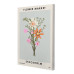Комплект постеров, холст на подрамнике Flover market (PS-054) 40x28 см - 4 шт в наборе