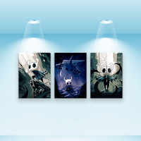 Комплект постеров, холст на подрамнике Hollow Kinght (PS-079) 40x28 см - 3 шт в наборе